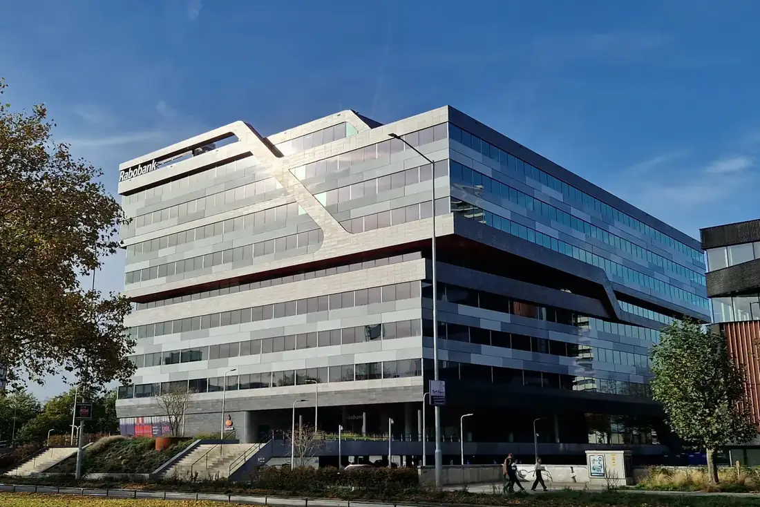 Kantoorgebouw van de Rabobank